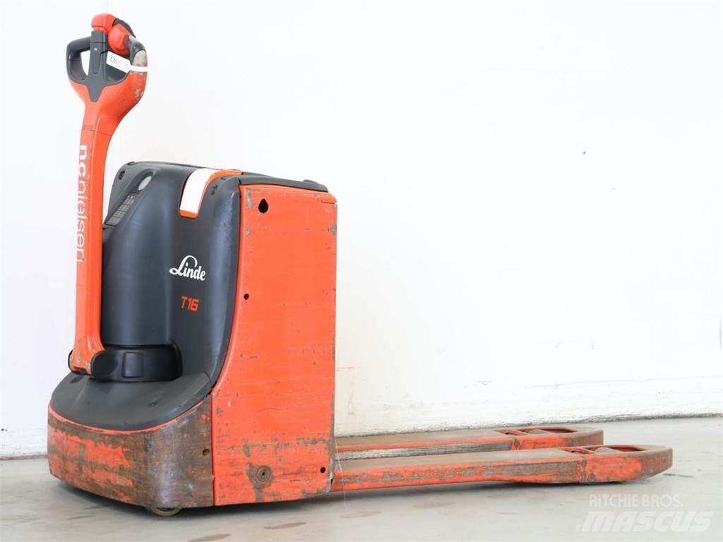 Linde T16/1152 Empilhador para operador externo