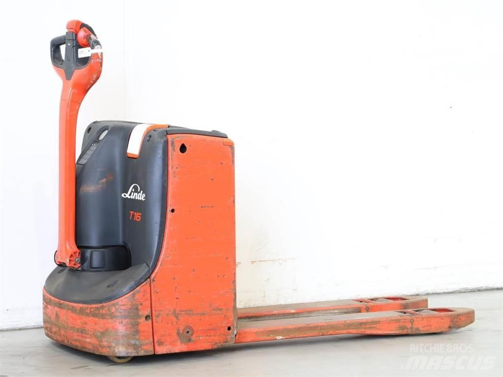 Linde T16/1152 Empilhador para operador externo