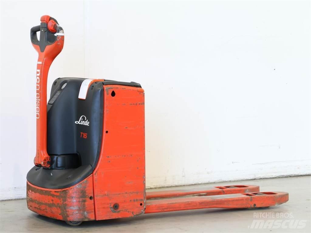 Linde T16/1152 Empilhador para operador externo