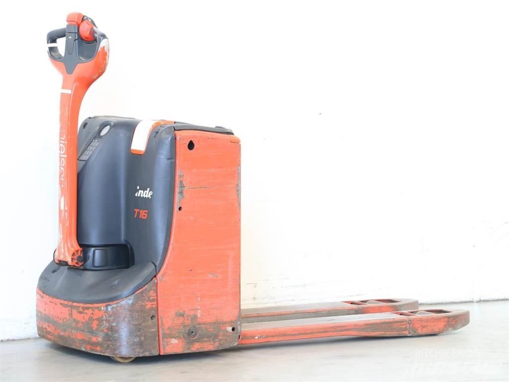 Linde T16/1152-00 Empilhador para operador externo