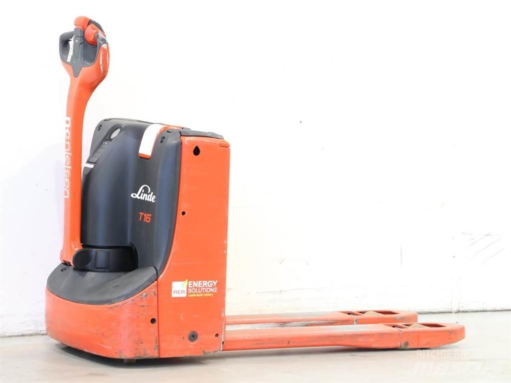 Linde T16/1152-02 Empilhador para operador externo