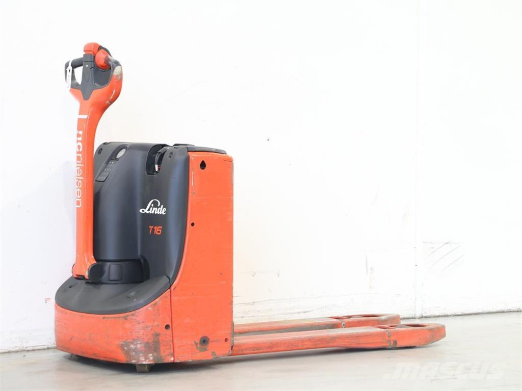 Linde T16/1152-02 Empilhador para operador externo