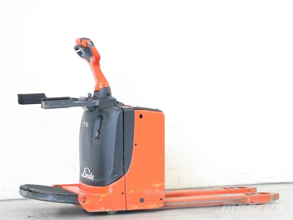 Linde T16P/1151 Empilhador para operador externo