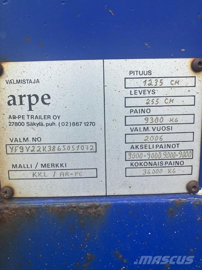 AR-PE KKL Reboques de cortinas laterais