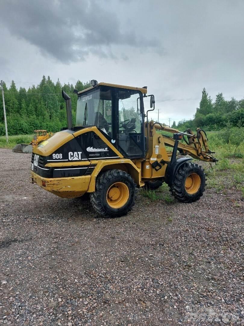 CAT 908 Pás carregadoras de rodas