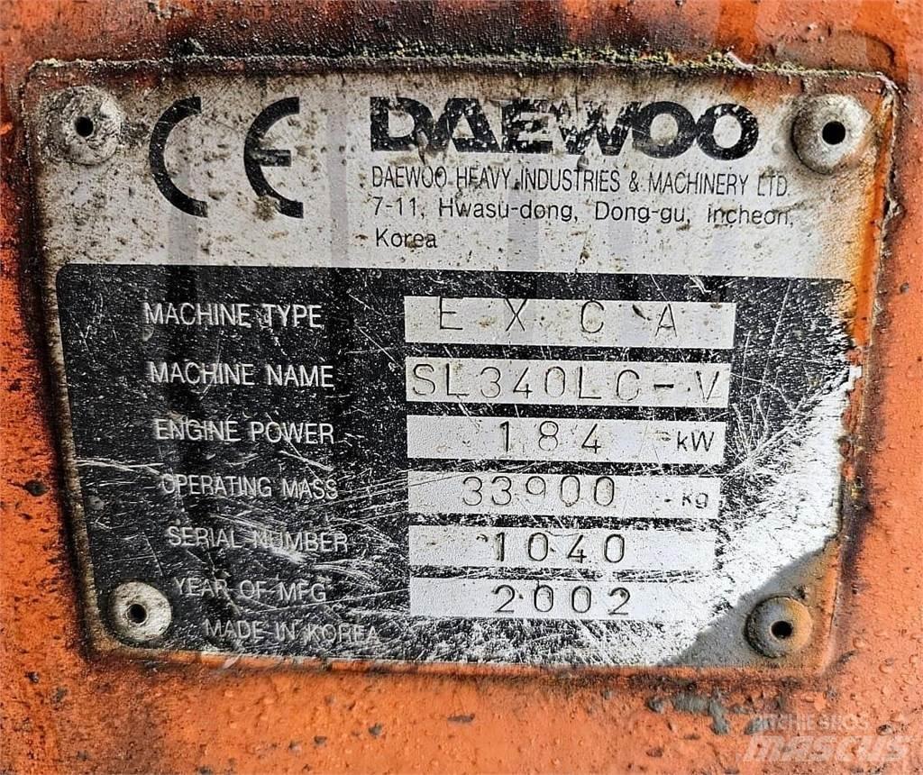 Daewoo SL340LC-V Escavadoras de rastos
