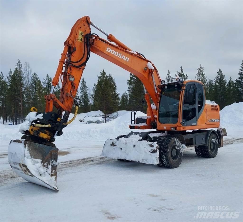 Doosan DX160W Escavadoras de rastos