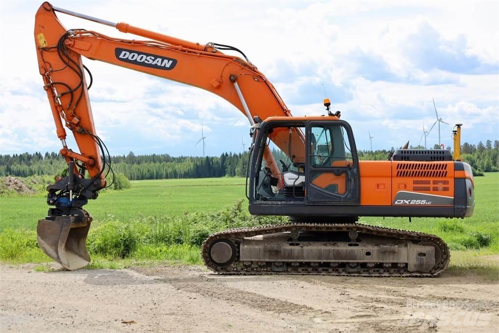 Doosan DX255 LC - 3 Escavadoras de rastos