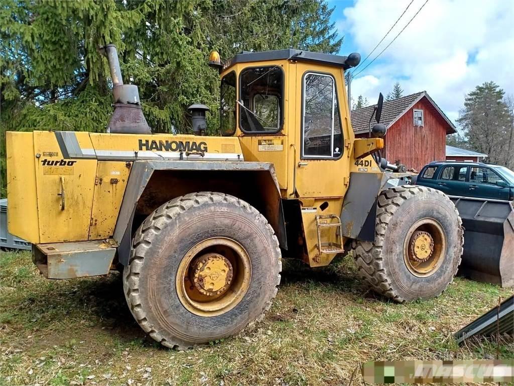 Hanomag 44D Pás carregadoras de rodas