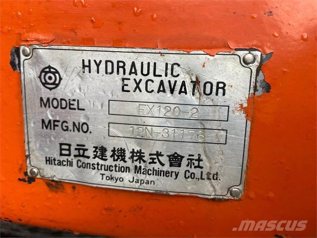Hitachi Ex 120-2 Escavadoras de rastos