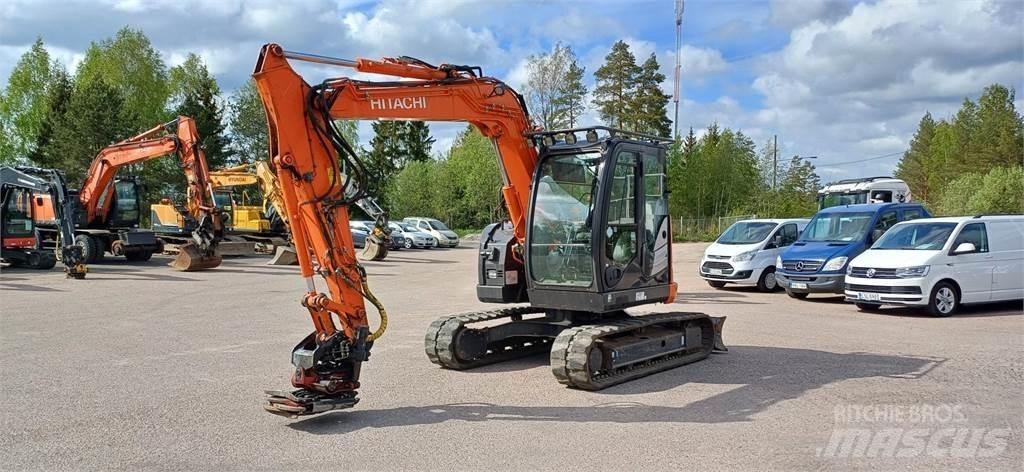 Hitachi ZX85US-5A Escavadoras Midi 7t - 12t
