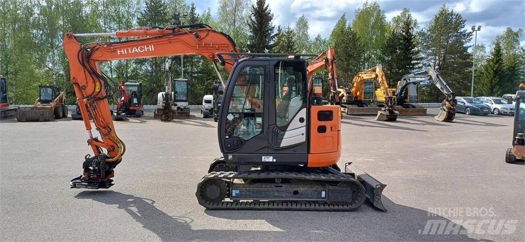 Hitachi ZX85US-5A Escavadoras Midi 7t - 12t