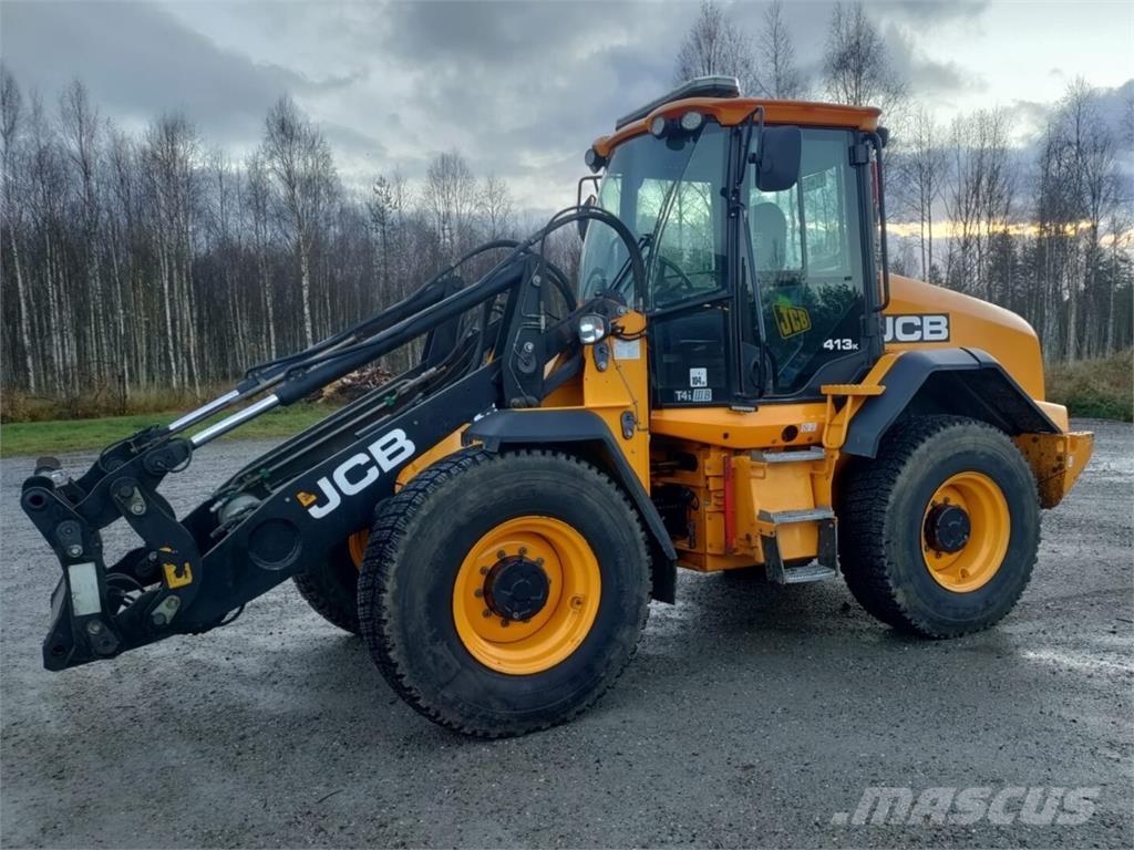 JCB 413 K T4 Pás carregadoras de rodas