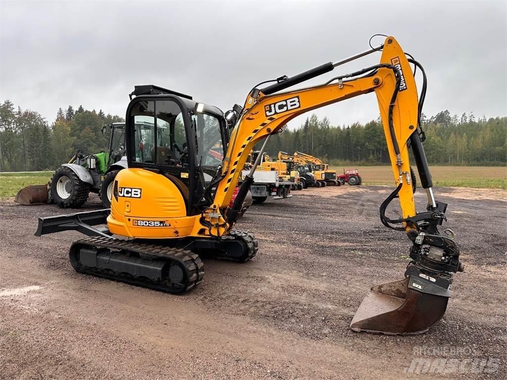 JCB 8035 ZTS Mini Escavadoras <7t