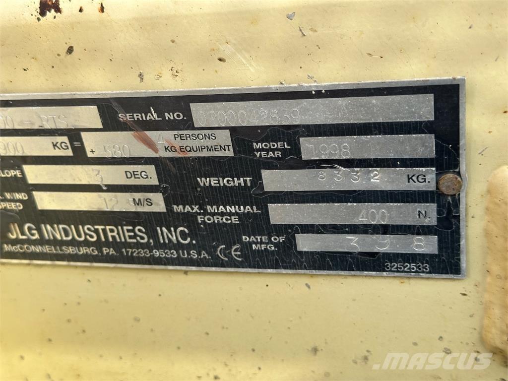 JLG 500RTS Plataformas de Mastro Vertical