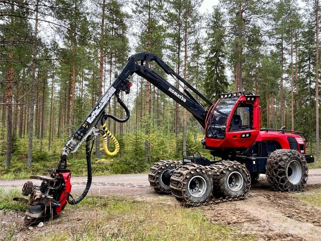 Komatsu 901 Processadores florestais