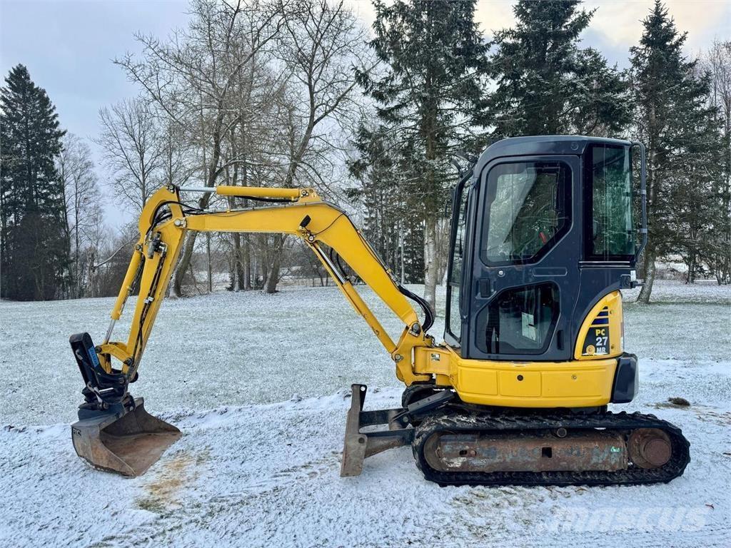 Komatsu PC 27MR-2 Mini Escavadoras <7t