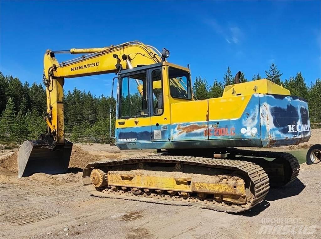 Komatsu PC210LC-3 Escavadoras de rastos