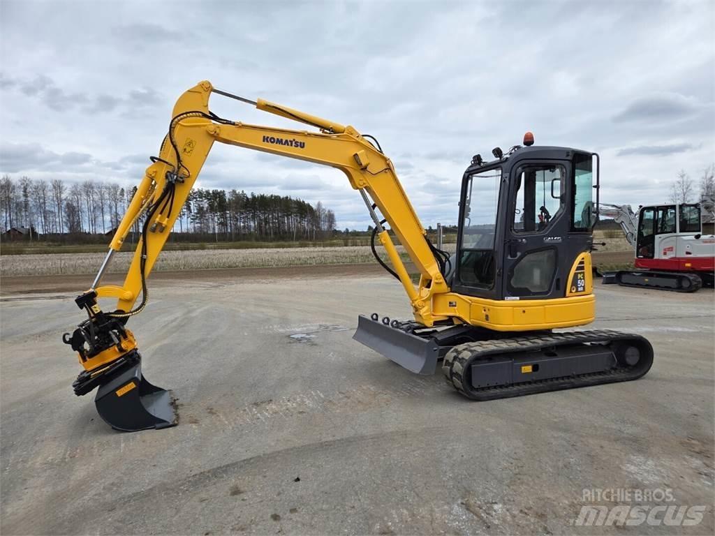 Komatsu PC50MR-2 Mini Escavadoras <7t