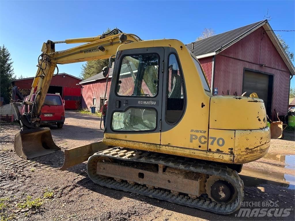 Komatsu PC70-7 Escavadoras Midi 7t - 12t