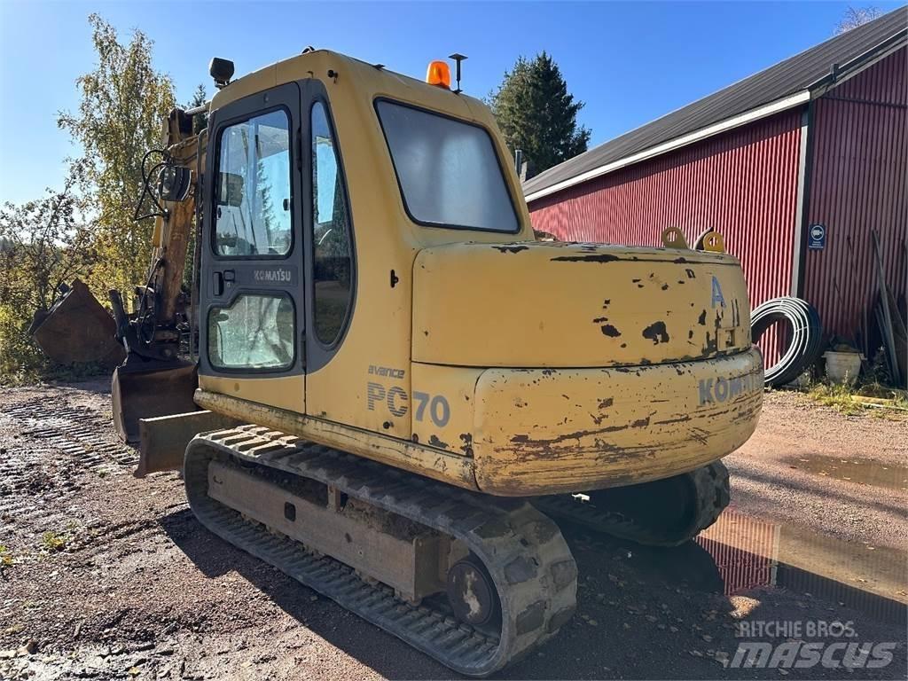 Komatsu PC70-7 Escavadoras Midi 7t - 12t