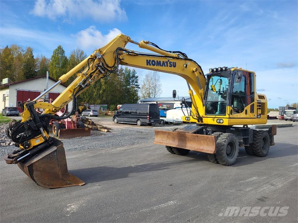 Komatsu PW 148-10 Escavadoras de rodas