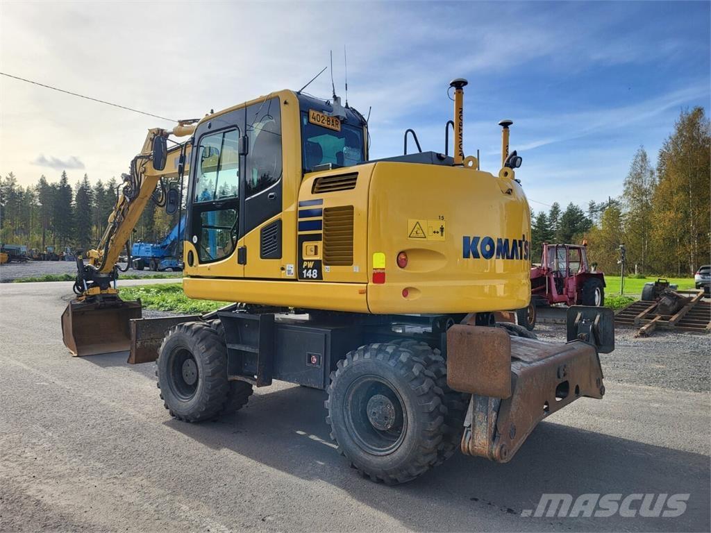 Komatsu PW 148-10 Escavadoras de rodas