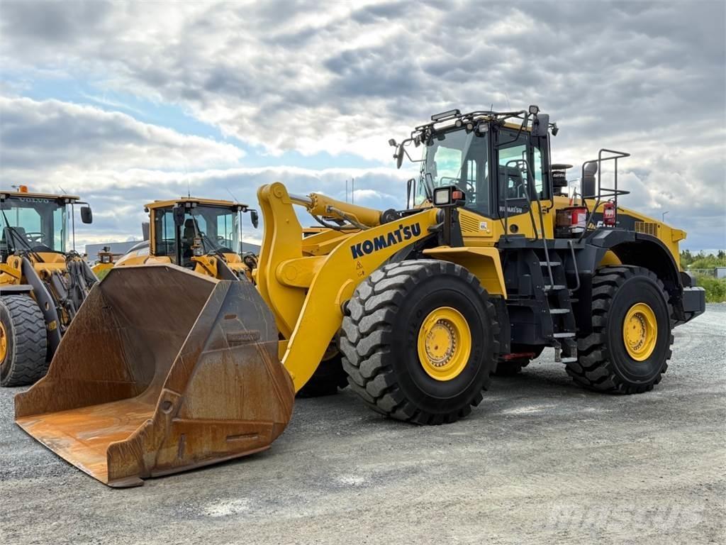 Komatsu WA500-7 Pás carregadoras de rodas