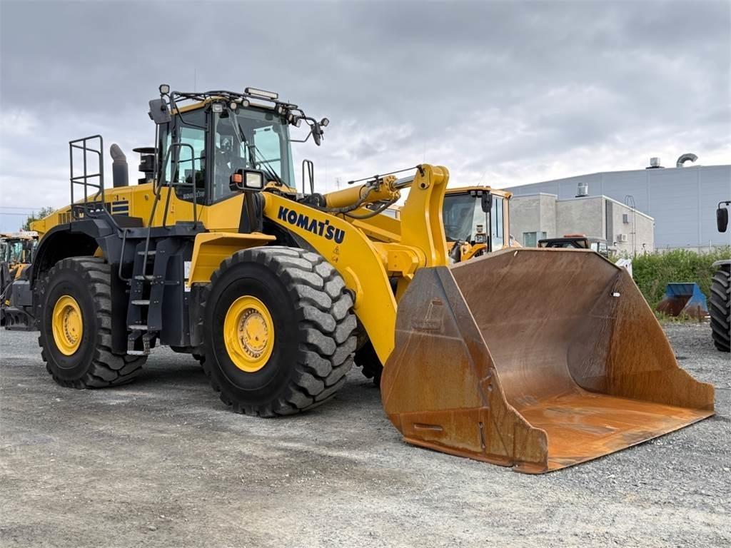 Komatsu WA500-7 Pás carregadoras de rodas