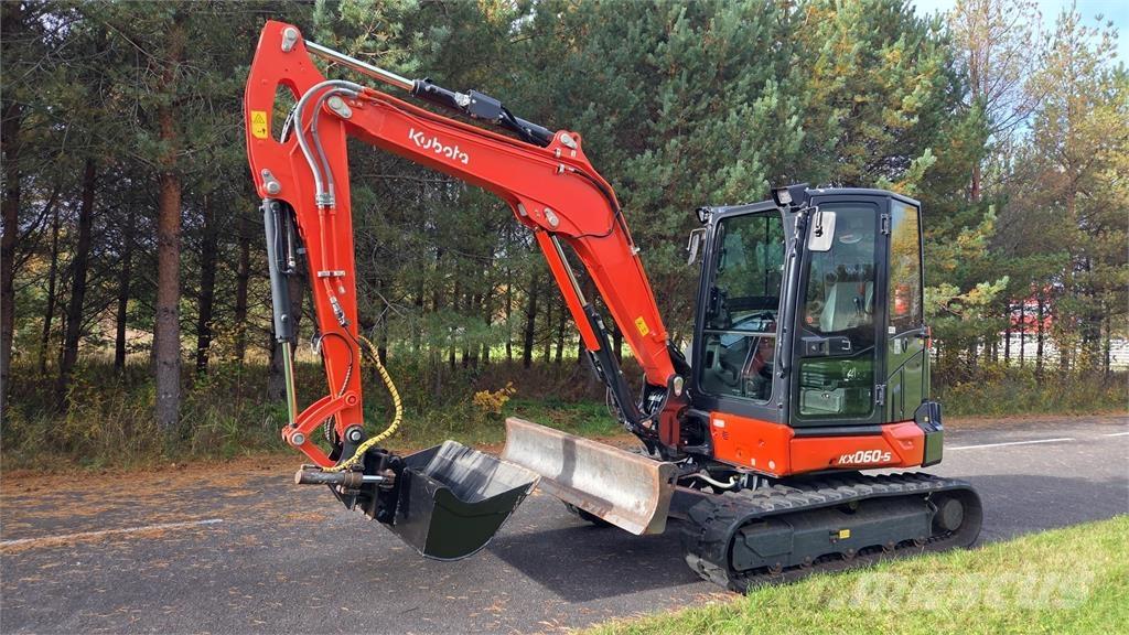 Kubota KX060-5 Mini Escavadoras <7t