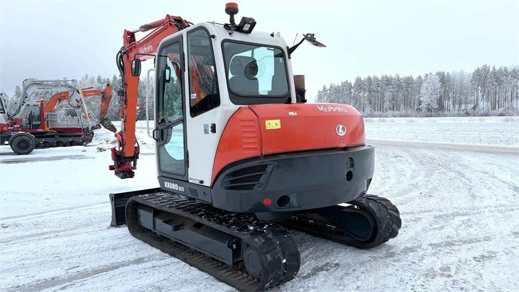 Kubota KX080-3 Escavadoras Midi 7t - 12t