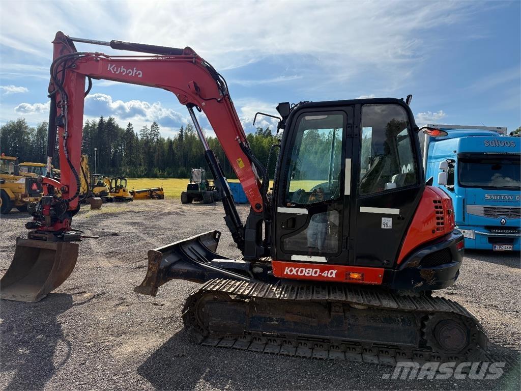 Kubota KX080-4 Escavadoras Midi 7t - 12t