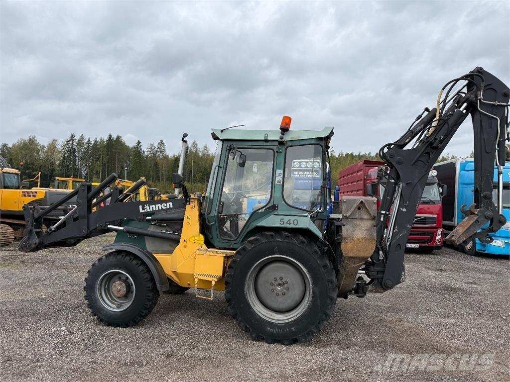 Lännen 540. 4x4 Retroescavadoras