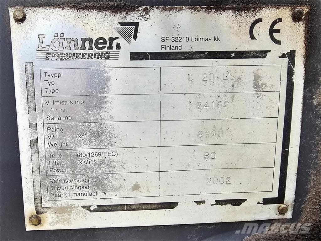 Lännen C 20 LS Retroescavadoras