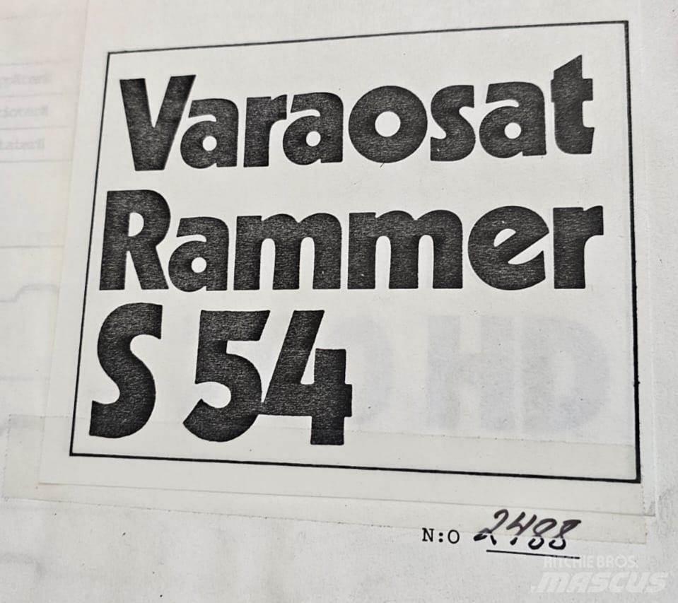Rammer S54 Martelos Hidráulicos