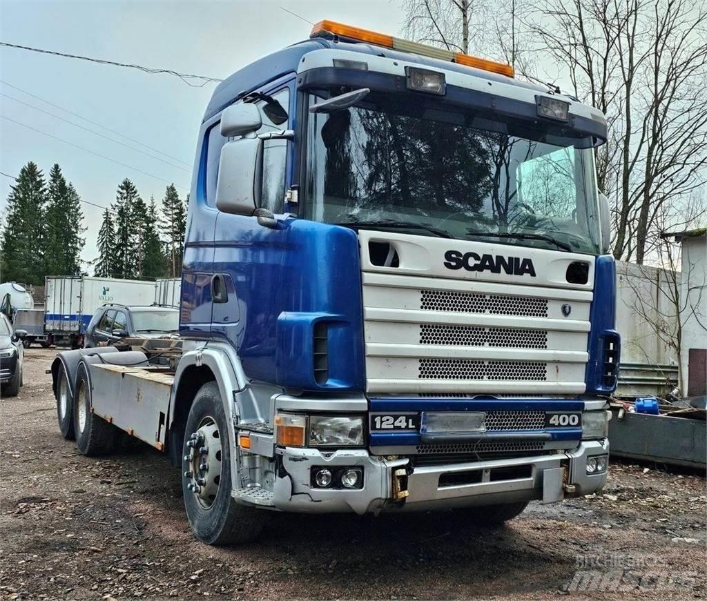 Scania 124 L 6x2 Camiões Ampliroll