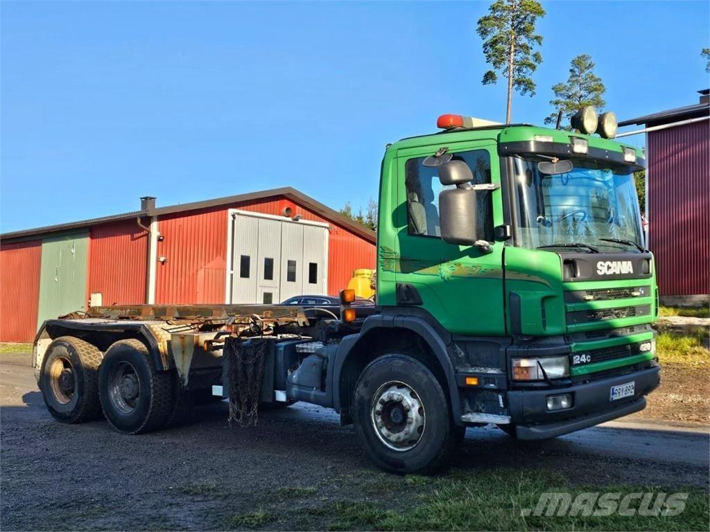 Scania 124C 6X4 Camiões Ampliroll