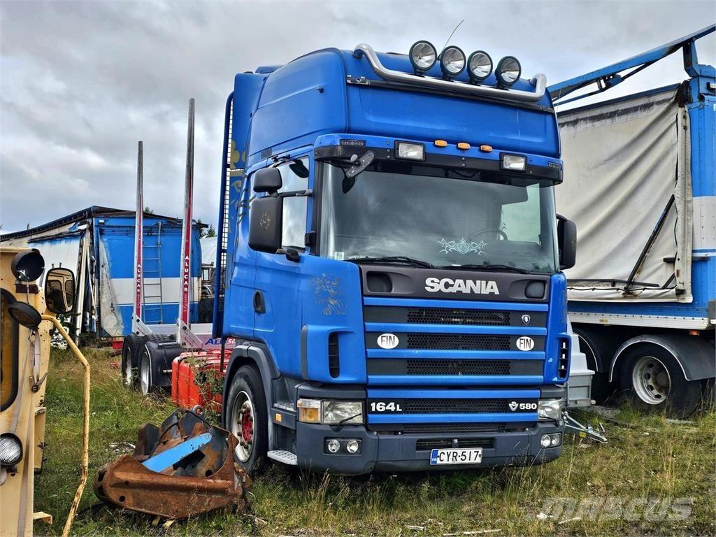 Scania 164L 6x2 Camiões de transporte de troncos