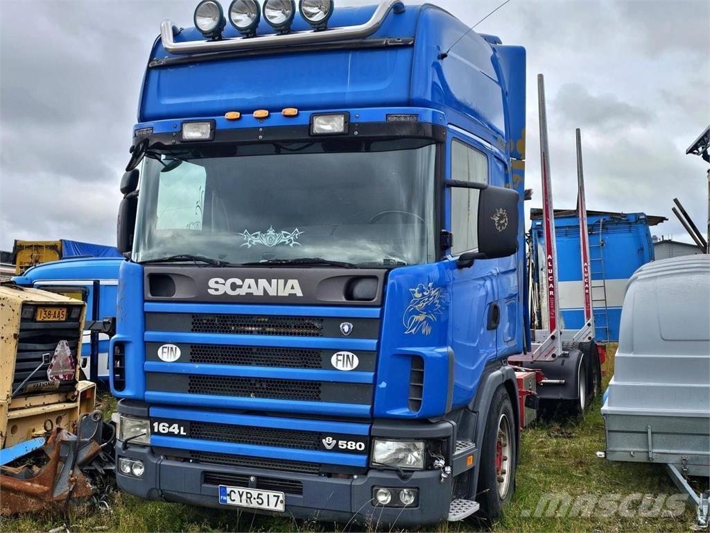 Scania 164L 6x2 Camiões de transporte de troncos