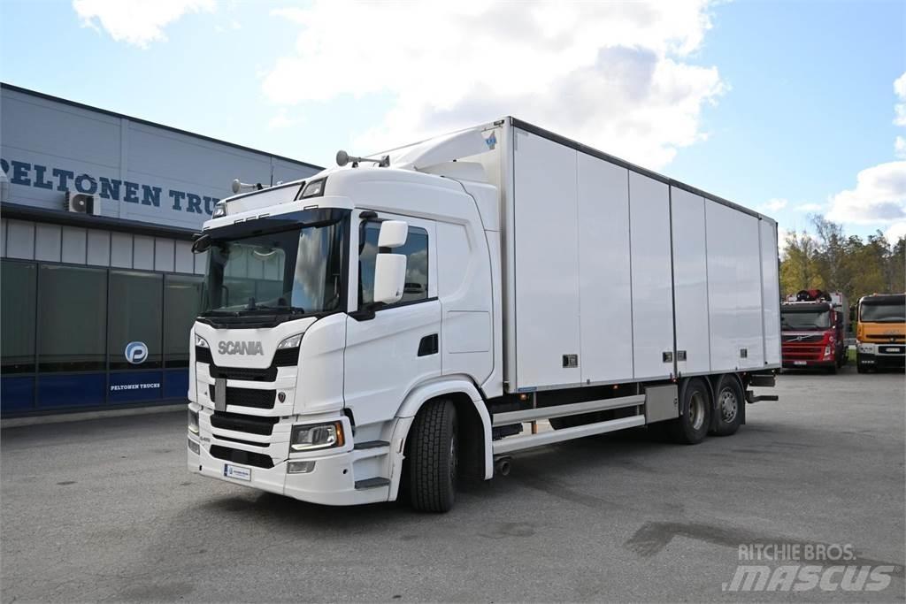 Scania G410 6X2 Camiões de caixa fechada