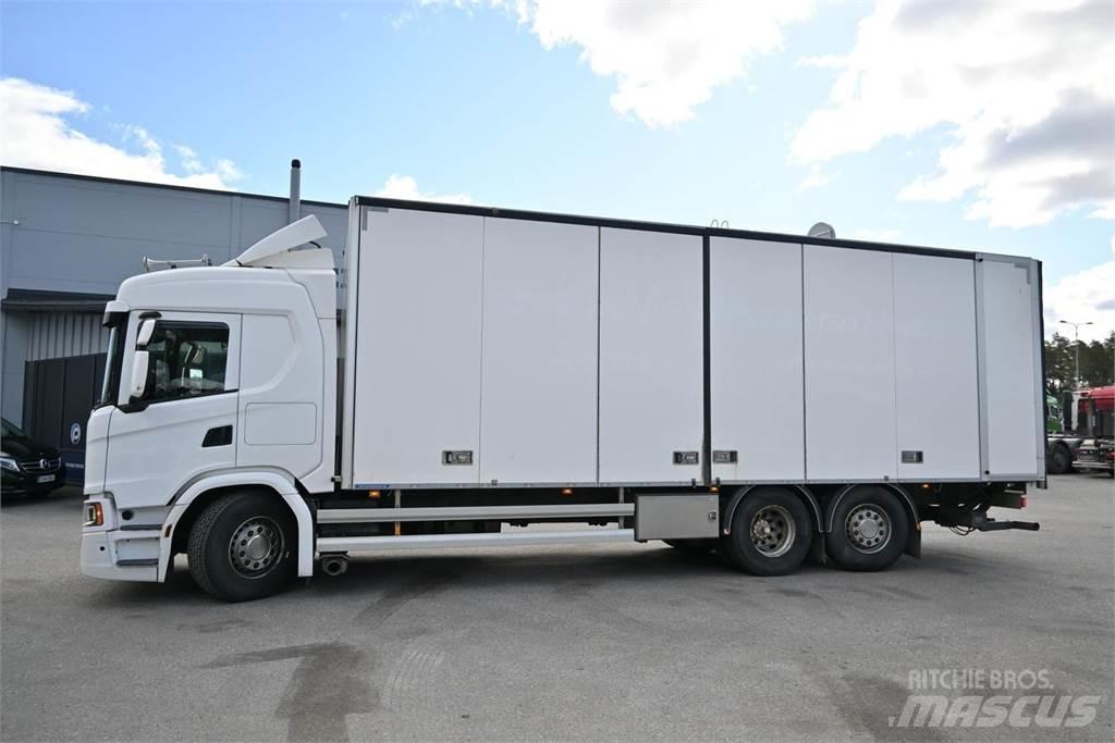Scania G410 6X2 Camiões de caixa fechada