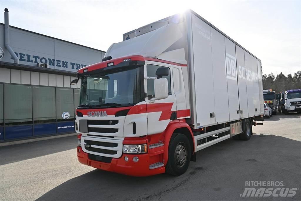 Scania P280 4x2 Camiões de caixa fechada