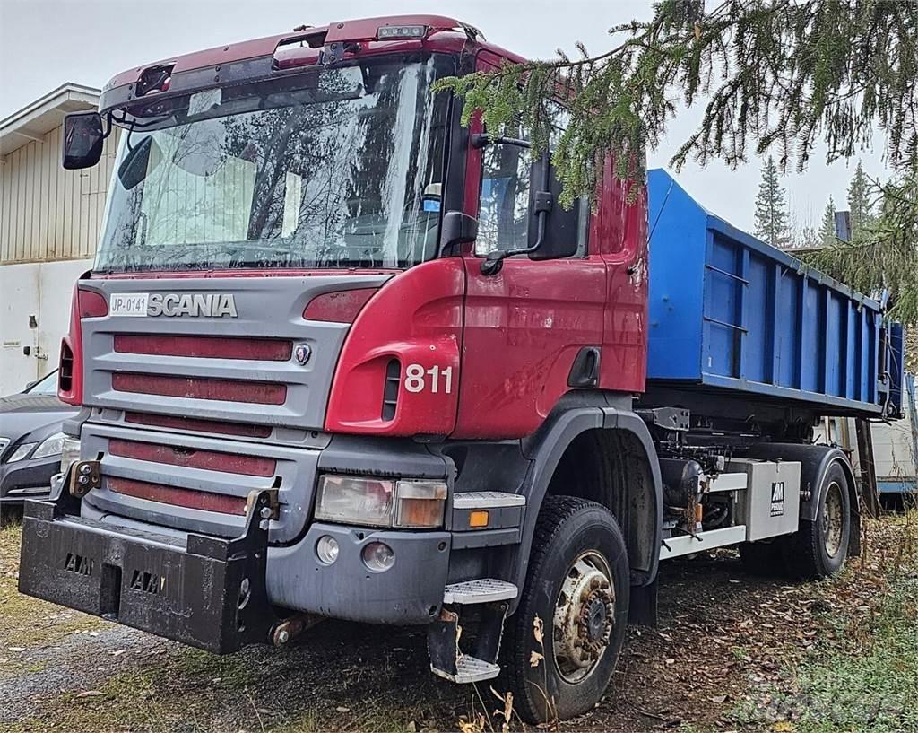 Scania P340 4x4 Camiões Ampliroll