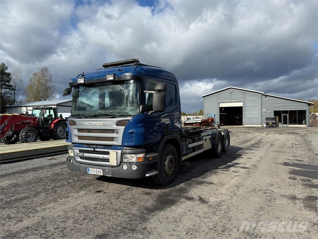 Scania P420 6x2 Camiões Ampliroll