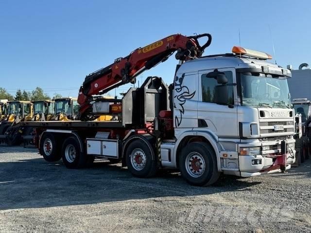 Scania R124G Camiões grua