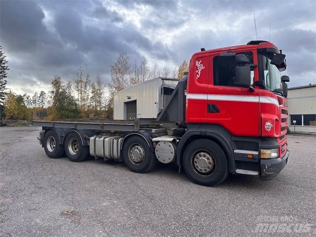 Scania R500 8X4 Camiões Ampliroll