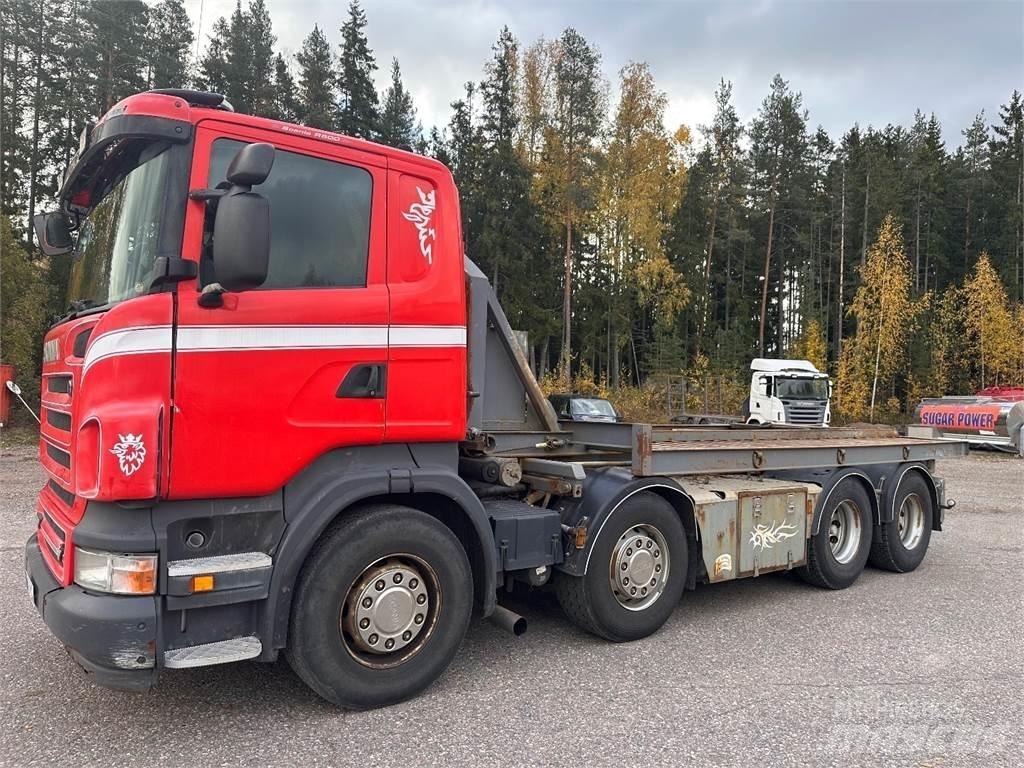 Scania R500 8X4 Camiões Ampliroll