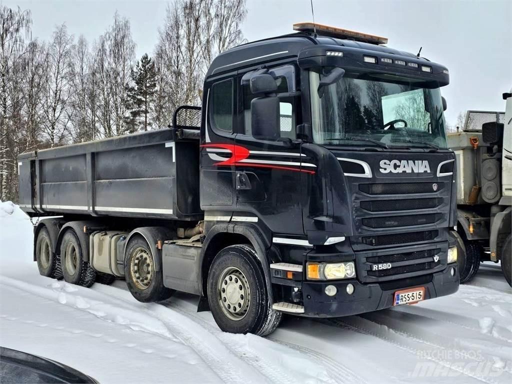Scania R580 8x4 Camiões basculantes
