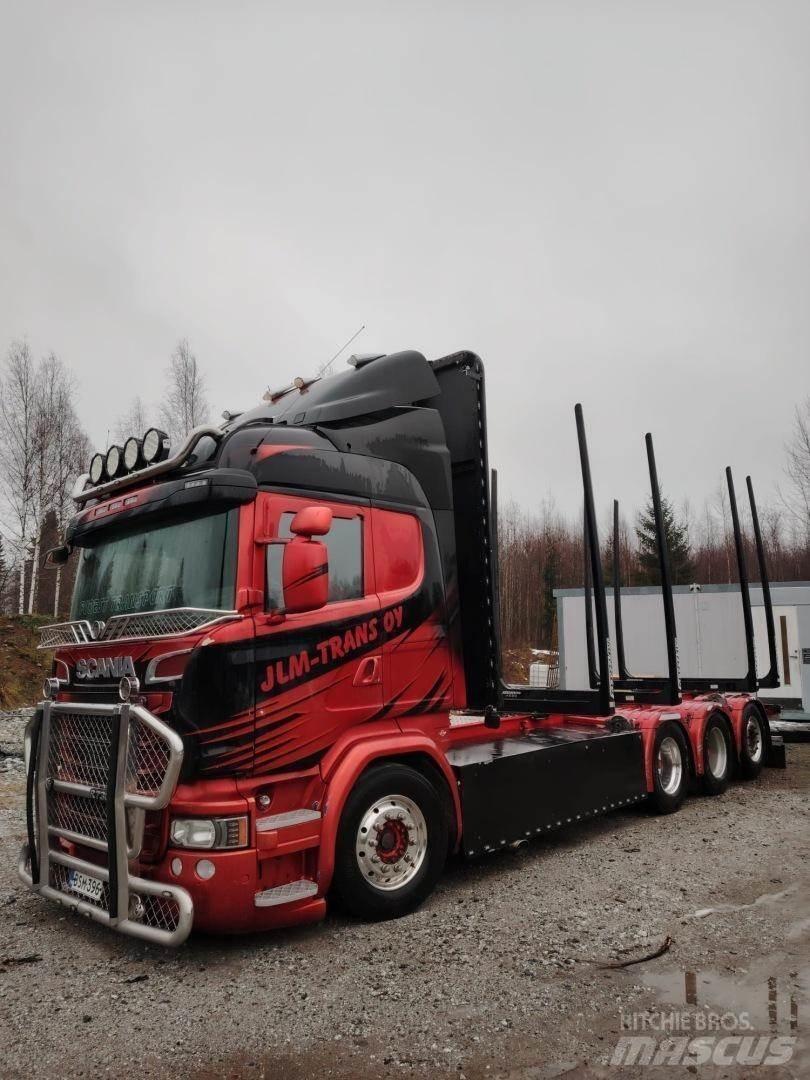 Scania R730 Camiões de transporte de troncos