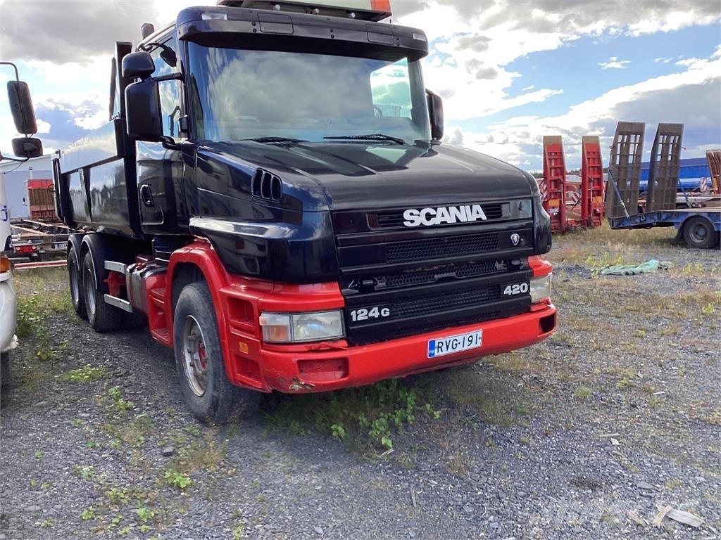 Scania T 124 Camiões basculantes